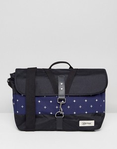 Черная сумка почтальона Eastpak Dane - Синий
