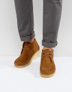 Замшевые ботинки Clarks Originals - Рыжий