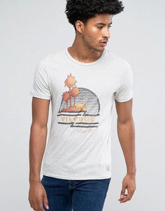 Футболка с принтом Jack &amp; Jones Vintage - Белый