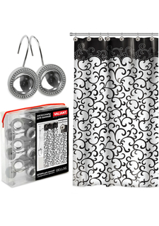 Штора для ванной комнаты DELUXE Valiant