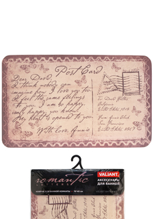 Коврик для ванной комнаты ROMANTIC LETTERS Valiant