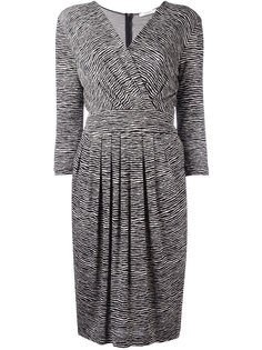 платье с зебровым принтом Max Mara