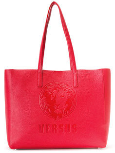сумка-тоут с тисненым логотипом Versus