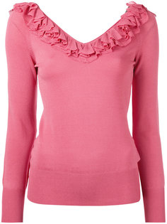 топ с рюшами Ermanno Scervino