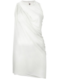 топ без рукавов с драпировкой  Rick Owens Lilies