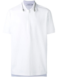 рубашка-поло с воротником на молнии Givenchy