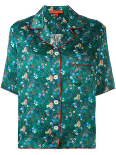 рубашка с короткими рукавами с цветочным принтом Hilfiger Collection