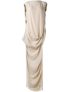 платье Grecian с драпировкой Rick Owens