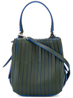 сумка на плечо с панельным дизайном DKNY