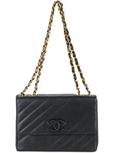 сумка на плечо с цепочкой CC Jumbo XL Chanel Vintage