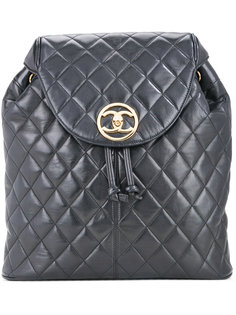 стеганый рюкзак с логотипом CC Chanel Vintage