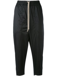укороченные спортивные брюки с заниженной проймой Rick Owens DRKSHDW