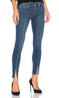 Узкие джинсы с разрезом спереди le skinny de jeanne - FRAME Denim
