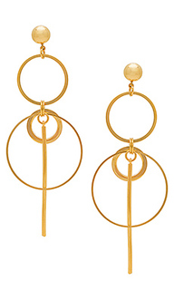 Multi circle drop hoops - LARUICCI