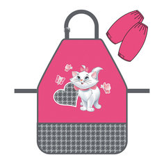 Фартук Cat Marie с нарукавниками Erich Krause