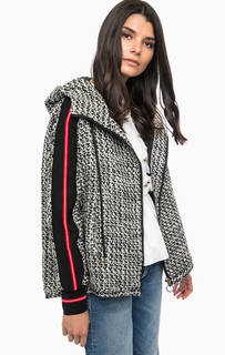 Куртка с капюшоном и карманами на молнии Pinko