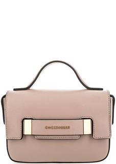 Кожаная сумка с откидным клапаном Coccinelle