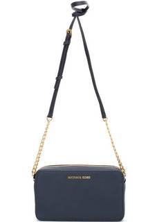 Синяя сумка из сафьяновой кожи Michael Michael Kors