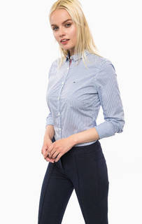 Приталенная рубашка в полоску Hilfiger Denim