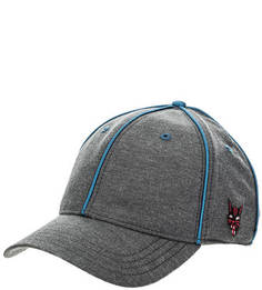 Серая бейсболка с контрастными вставками Diesel