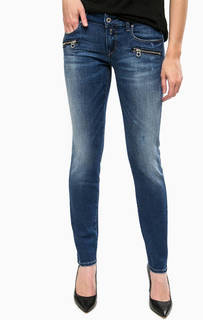 Джинсы скинни с декоративными молниями Replay