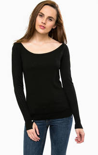 Базовый джемпер из вискозы Liu Jo