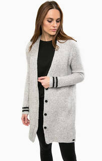 Удлиненный кардиган на пуговицах Replay