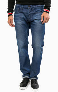 Джинсы прямого кроя с заломами Replay