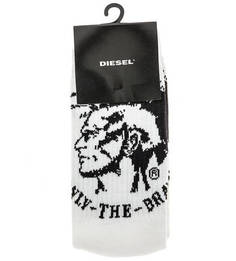 Белые хлопковые носки Diesel