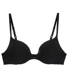 Черный бюстгальтер на косточках Wonderbra