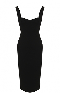 Платье-футляр с фигурным вырезом Victoria Beckham