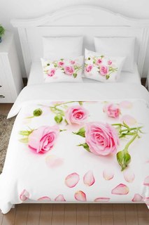 КПБ 1,5 сп "Лепестки роз" Сирень