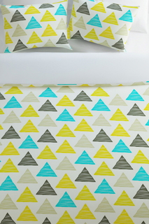 КПБ 1,5 сп "Веселые фигуры" Сирень