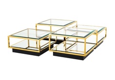 Набор журнальных столиков "Coffee Table Tortona" (4 шт) Eichholtz