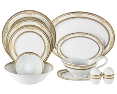 Обеденный сервиз "Эльмира" 27 предметов на 6 персон Midori