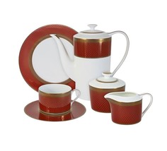 Чайный сервиз 21 предмет на 6 персон "Кармен" Naomi
