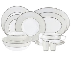 Обеденный сервиз 27 предметов на 6 персон "Жемчуг" Naomi