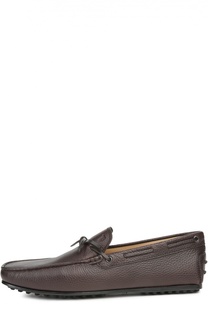 Кожаные мокасины City Gommino Tod’s Tods