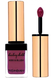 Блеск для губ и румяна Baby Doll Kiss &amp; Blush 10 Nude Insolent YSL