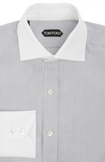 Классическая сорочка с воротником "акула" Tom Ford