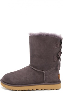 Замшевые сапоги с бантами UGG Australia