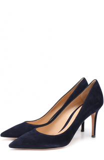 Замшевые туфли Gianvito 85 на шпильке Gianvito Rossi