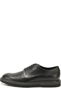 Кожаные дерби с круглым мысом Tod’s Tods