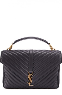 Сумка Collège Monogram large из стеганой кожи Saint Laurent