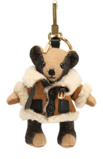 Брелок Thomas Bear в меховом пальто Burberry