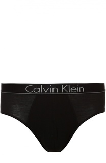 Хлопковые брифы с широкой резинкой Calvin Klein