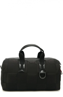 Текстильная дорожная сумка с отделкой из натуральной кожи Dior