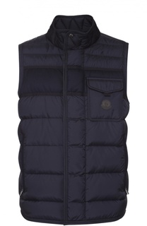 Стеганый пуховый жилет Athos Moncler