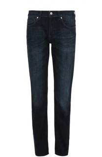 Джинсы прямого кроя с потертостями 7 For All Mankind