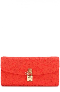 Клатч Dolce с отделкой кружевом Dolce &amp; Gabbana